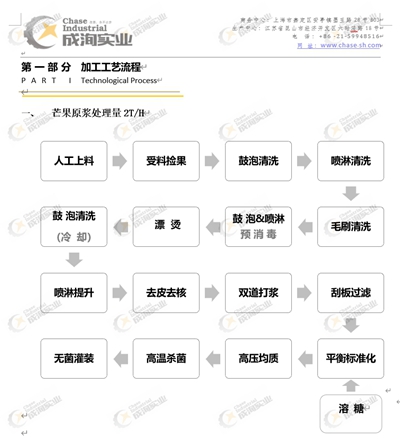 水果深加工-芒果浆生产线